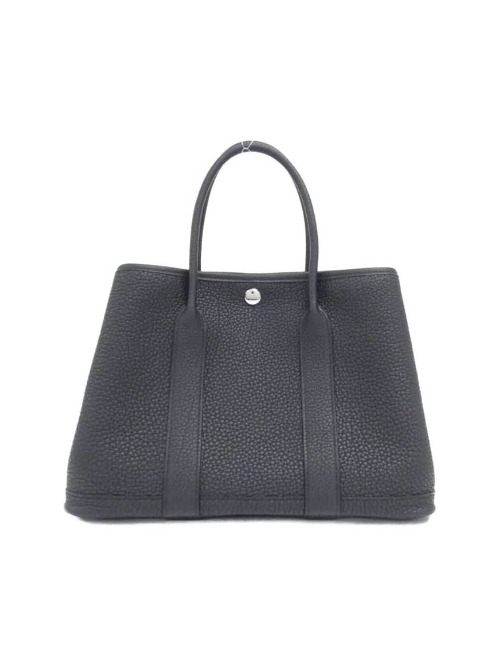Hermes Garden Party 30 Black Negonda Tote Bag